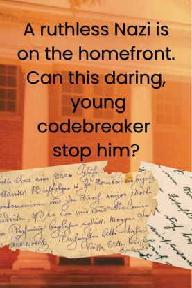 Two scrawled, handwritten coded messages superimposed on the cover of The Sedalia Code, the codebreaking novel by Patricia Raybon.